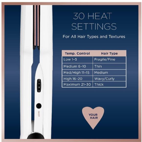 NEW Conair Double Ceramic 1 1/2-Inch flat iron Model CS922N - Picture 3 of 6